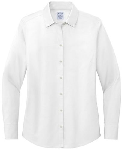 Brooks Brothers Women's Wrinkle Free Stretch Pinpoint Shirt image thumbnail