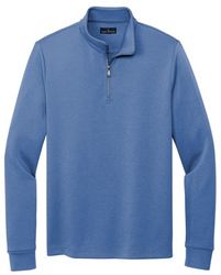 Image of Brooks Brother Double Kint 1/4 Zip