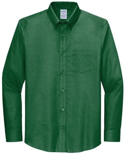 Brooks Brothers® Wrinkle-Free Stretch Nailhead Shirt image thumbnail