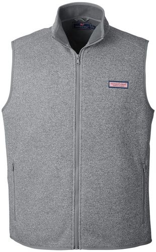 Vineyard Vines Men's Mountain Sweater Fleece Vest image thumbnail