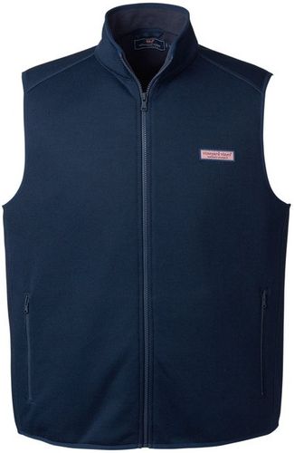 Vineyard Vines Men's Mountain Sweater Fleece Vest image thumbnail