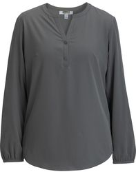 Image of Ladies’ Open V-Neck Blouse