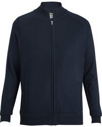 Image of Acrylic Full-Zip Sweater