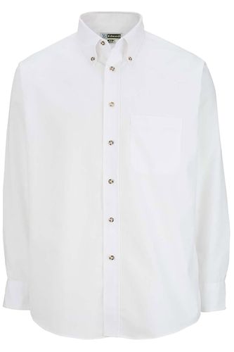 Men’s Easy Care Poplin - Long Sleeve image thumbnail