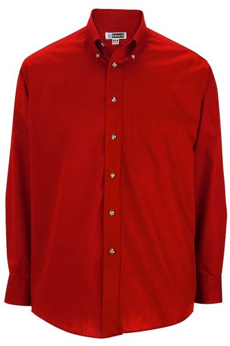 Men’s Easy Care Poplin - Long Sleeve image thumbnail