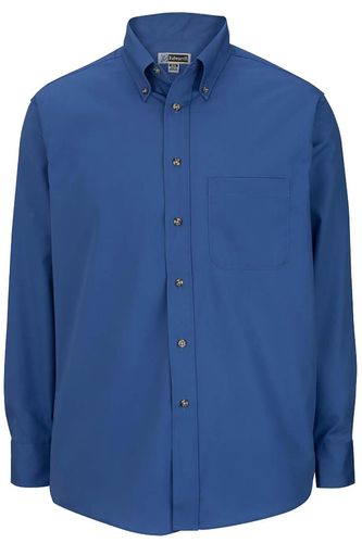 Men’s Easy Care Poplin - Long Sleeve image thumbnail