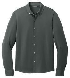 Image of Mercer+Mettle™ Stretch Jersey Long Sleeve Shirt