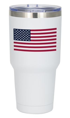30 oz Tumbler - White image thumbnail