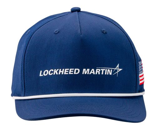 2024 Lockheed Martin hat with US Flag image thumbnail