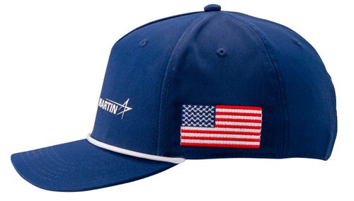 2024 Lockheed Martin hat with US Flag image thumbnail