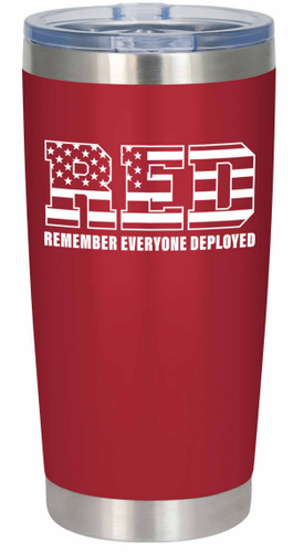 20 oz Tumbler - Red image thumbnail