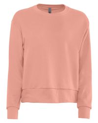 Image of Next Level Apparel Ladies Laguna Sueded Sweatshirt