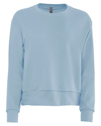 Next Level Apparel Ladies Laguna Sueded Sweatshirt image thumbnail