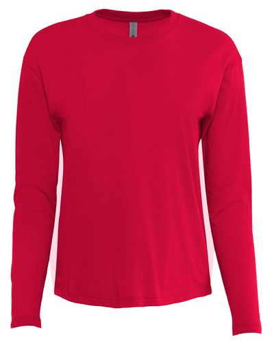 Next Level Apparel Ladies' Relaxed Long Sleeve T-Shirt  image thumbnail