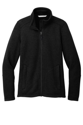 Port Authority® Women's Arc Sweater Fleece Jacket image thumbnail