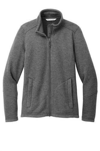 Port Authority® Women's Arc Sweater Fleece Jacket image thumbnail