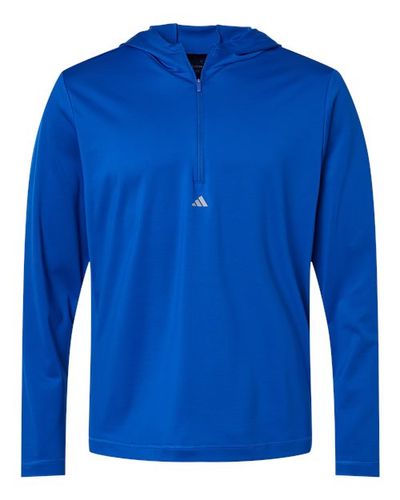 Adidas - Lightweight Performance Quarter-Zip Hooded Pullover image thumbnail