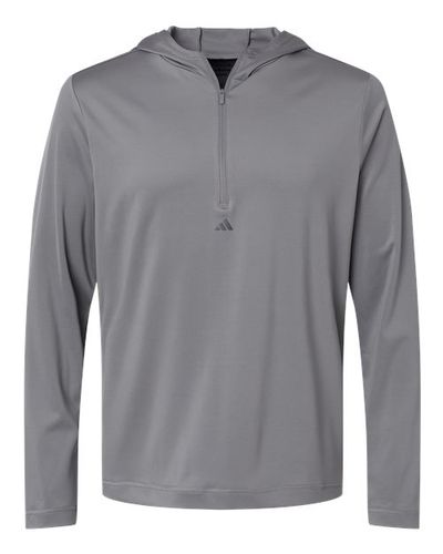 Adidas - Lightweight Performance Quarter-Zip Hooded Pullover image thumbnail