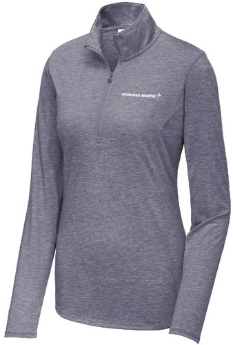 Sport-Tek Women's PosiCharge Tri-Blend Wicking 1/4-Zip Pullover image thumbnail