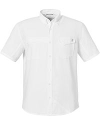 Image of HUK Men's Tide Point Short Sleeve Shirt