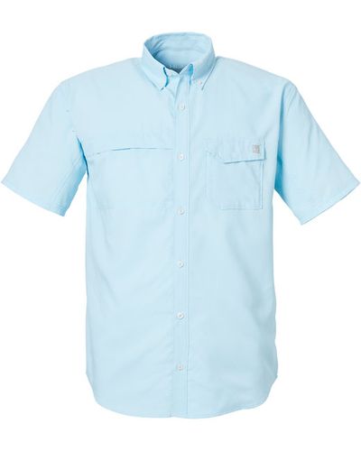 HUK Men's Tide Point Short Sleeve Shirt image thumbnail