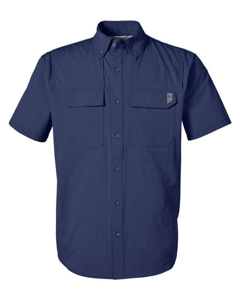 HUK Men's Creekbed Short Sleeve Shirt primary image