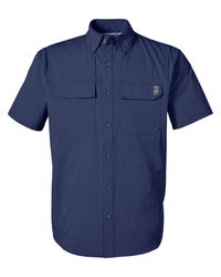 Image of HUK Men's Creekbed Short Sleeve Shirt