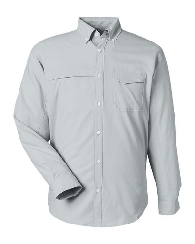 HUK Men's Tide Point Long Sleeve Shirt image thumbnail