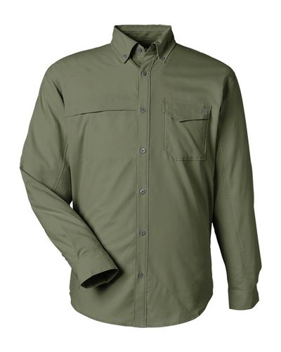 HUK Men's Tide Point Long Sleeve Shirt image thumbnail