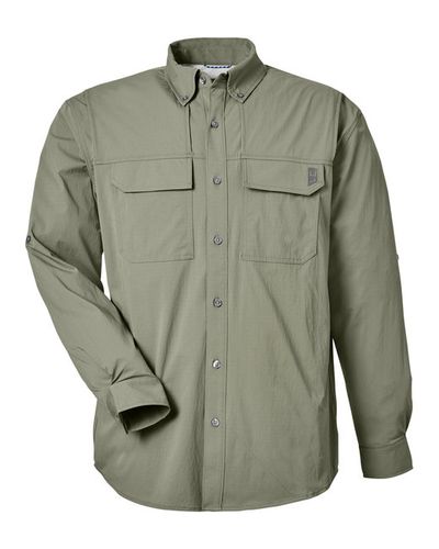 HUK Men's Creekbed Long Sleeve Shirt image thumbnail