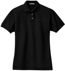 Image of Port Authority® Women's Heavyweight Cotton Pique Polo