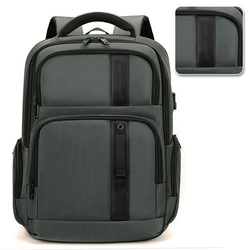 Executive backpack - Grey with Lockheed Martin logo image thumbnail
