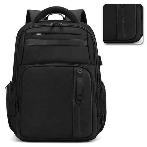 Executive backpack -Black with Lockheed Martin logo image thumbnail