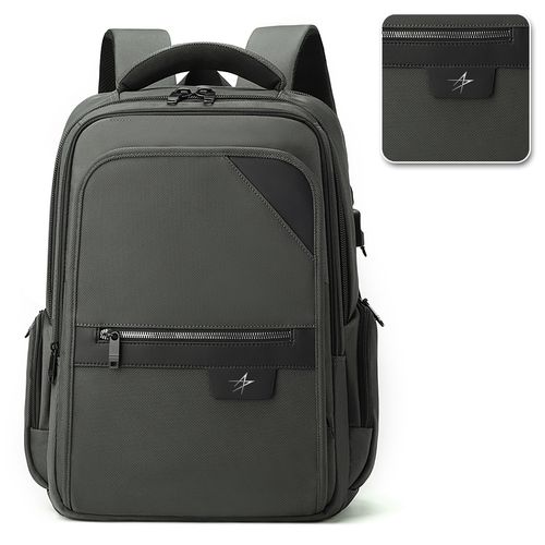 Executive backpack - Grey with Lockheed Martin star image thumbnail