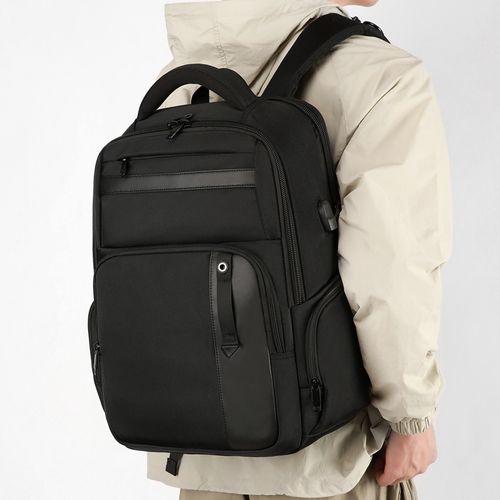 Executive backpack -Black with Lockheed Martin logo image thumbnail