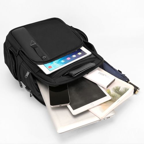 Executive backpack -Black with Lockheed Martin logo image thumbnail