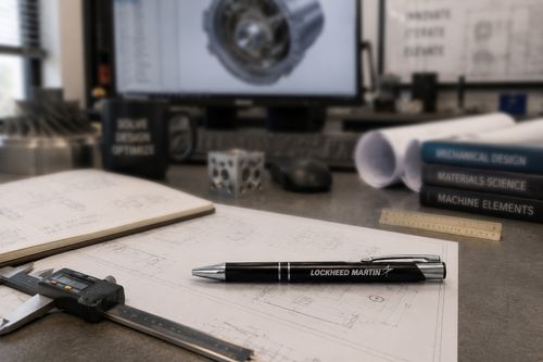 Executive Metal Pen – Lockheed Martin Laser Engraved image thumbnail