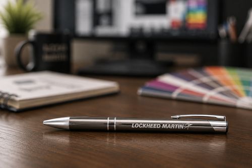 Executive Metal Pen – Lockheed Martin Laser Engraved image thumbnail