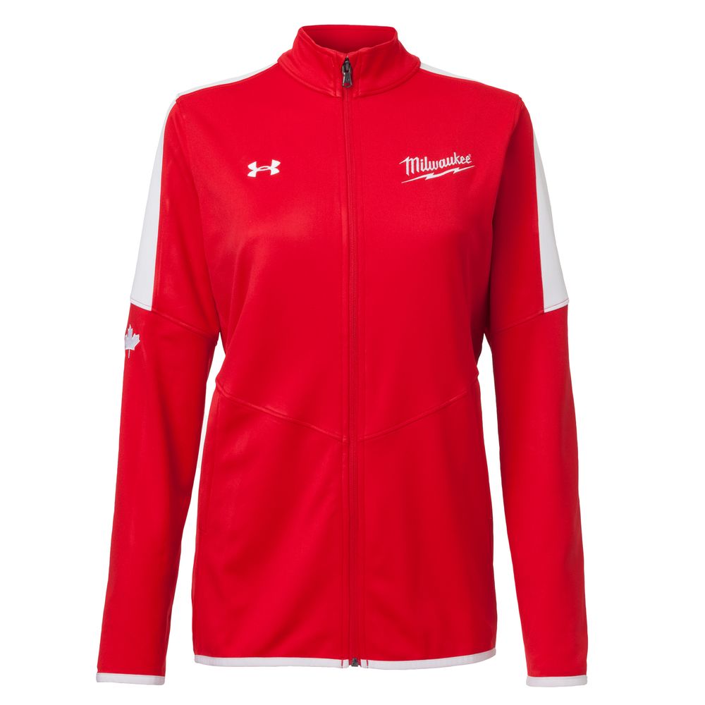 Women's Full Zip (Red) - Under Armour primary image