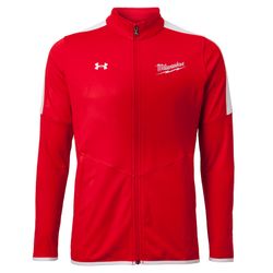 Image of Men's Full Zip (Red) - Under Armour