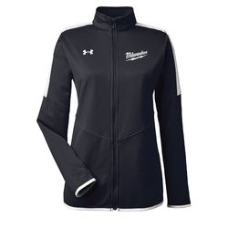 Image of Women's Full Zip (Black) - Under Armour