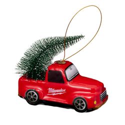 Image of Milwaukee Vintage Truck Christmas Tree Ornament