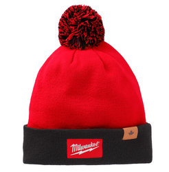 Image of Winter Toque with Leather Patch