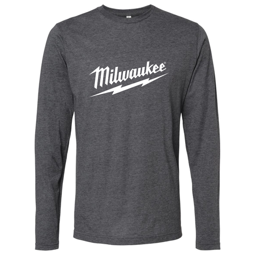 Unisex - Long Sleeve Shirt (Charcoal Grey) image thumbnail