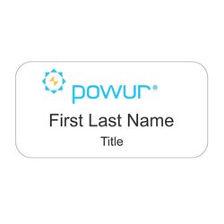 Image of Powur Solar Name Badge