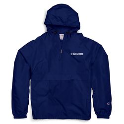 Image of Champion Adult Packable Anorak 1/4 Zip Jacket