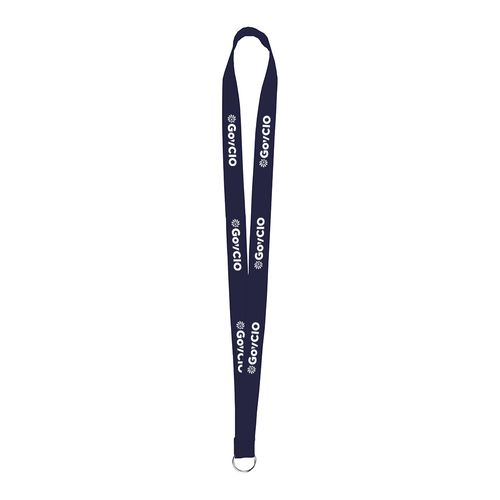 Sewn Screen Printed Polyester Value Lanyard image thumbnail