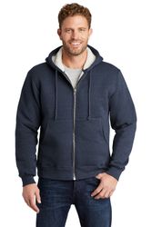 Image of CornerStone Heavyweight Sherpa-Lined Hooded Fleece Jacket