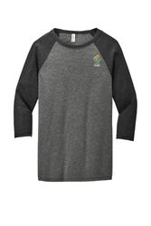 Image of BELLA+CANVAS® Unisex 3/4-Sleeve Baseball T-Shirt
