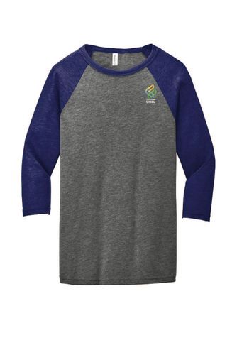 BELLA+CANVAS® Unisex 3/4-Sleeve Baseball T-Shirt image thumbnail